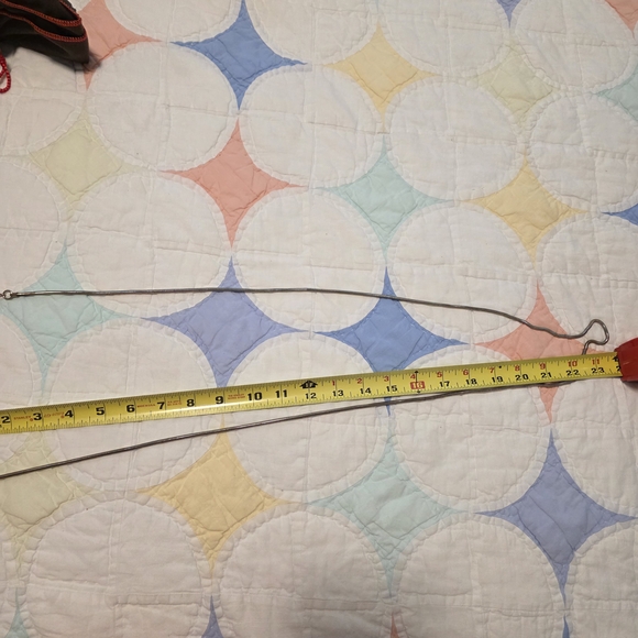 Trina Turk Pebbled Leather Clutch Organizer With Gold Shoulder Chain - MSRP $200 - Picture 4 of 12